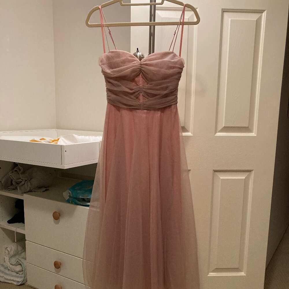 Angel Biba Pink Party Dress, Size S
